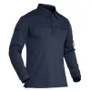 Accesorios Kefitevd Camisa de trabajo táctico de manga larga para hombres Camiseta Safari Tops Caza de pesca Caza de senderismo