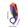 Decompression Toy Gravity Carrot Knife 3D Printed Quick Push Card Gravity Claw Knife Toy Butterfly Claw Knife Fidget Sensory Toy For Kids Adults d240424
