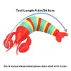 Decompression Toy 3D Articulated Stretch Lobster Stress Reliever Hand Toy Sensory Fidget Toy for Adults and Kids Pressure Relieving Desk ToyL2404