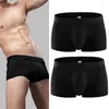 Underbyxor Est 2 PCS Men boxare plus size Cotton Thin Breatble Pouch Stretch