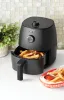 Appliances Compact Air Fryer, NonStick, Dishwasher Safe Basket, 1150W, Black 2.2 Quart