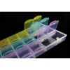 Accessories Tigofly Fly Tying Materials Beads flies Container Plastic Box 21 Compartments Colorful Fly Fishing Tackle Box