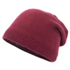 Autumn Winter Designer Women Beanie Hat Simple Soft Thin Knitted Hats Outdoor Warm Cold Proof Fashion Bonnet Cap