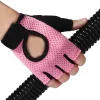 Handschuhe Gewichtheber Handschuhe Frauen Männer Fitness Fitnesshandschuhe halbe Finger atmungsaktiven Nicht -Slip -Gel -Pad Bodybuilding Training Hanteln Handschuhe Handschuhe