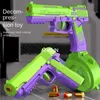 Gun Toys USP Children Morot Soft Bullet Gun1911 Automatisk omlastning Drummanual Burst Eject Shell Model Gun Toy Child Adult Birthdayl2404