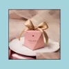 Creative Gift X Wrap 50 Pink Diamond Style Wedding Favors Candy Boxes Bomboniera Sachet Sugar Chocolate Box Party Supplies Thanks Gi Dhoty