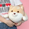 Kissen 1PC Schöne Fette Shiba Inu Corgi Dog Plüschspielzeug gefüllt weich Kawaii Tier Cartoon Kissen Puppen Geschenk für Kinder Baby Kinder
