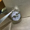 Nouvelle vente 925 Collier de croix rond en argent Silor