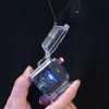 Transparante waterdichte elektrische lichtere lichte winddichte buitenkool gadgets Technologie Smart USB -oplaadbare boog plasma -aanstekers