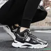 Casual Shoes Outdoor Fitness Running Breathable High Top Men's Sneakers Spring And Autumn Thick Bottom Sports Training 2024