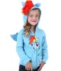 Polos Retail Pony Children Girl Coat Spring Autumn Fashion Cute Kids Girl Osterwear Hoodie Girl Girl Cotton Giacca per bambini Abbigliamento per bambini