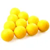 Palline da 100 pezzi spugna luminosa palla da golf in plastica leggera Sports Sports morbido elastico palline da golf da golf golf pratica allenamento palline