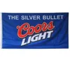 Coors Light Beer Etykieta 3x5 stóp Flagi 100D Poliestrowe banery wewnętrzne, żywy kolor na zewnątrz Wysoka jakość z dwoma mosiężnymi przelotkami3928361