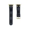 2024 Luxury Apple Watch Band 38 40 41 42 44 45 49 mm Reloj de cuero Flow Strap Wutband para iWatch 8 7 6 5 4 SE Ultra 2 Diseñador Mandilla de la marca Bandas de vigilancia Oneth