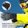 Handschoenen mannen dames skihandschoenen thermische winter wanten fietsenjacht snowboard ski -fietsen fietsen fleece waterdichte warme sneeuwhandschoen unisex