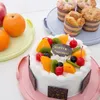 Storage Bottles Portable Cake Box With Cover Dust-proof Baking Pastry Packaging Tray Brithday Packing Food Organizer