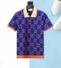 2024 Herren Polos Sommerhemd Marke Kleidung Baumwolle Kurzarm Business Casual Striped Designer Homme Camisa Atmungsaktiv A2