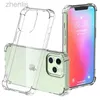 Cell Phone Cases Shockproof Silicone Clear Case for IPhone 13 11 12 14 15 Pro 13 Mini Protection Case for IPhone XS MAX XR 7 8 Plus SE 2020 2021 d240424