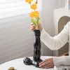 Vazen Noordse abstracte lichaamskunst keramische vase ornamenten woonkamer eettafel veranda bureaublad bloemstuk verjaardag cadeau