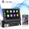 NUOVO RECOGNI DI RADIO DI DIN AUTO 1 AUTOID DIN Bluetooth CAR STEREO Ricevitore da 7 "Schermo retrattile HD Audio MP5 Player