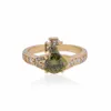 American Wedding Rhingestone Full Diamond Saturn Ring Accessoires de haute qualité Femmes tendance en gros