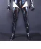 In PVC maschile in PVC lattice sexy wetlook coscia alta elastica sopra abbigliamento da calza ginocchio abbigliamento da palco luccicante calza nuova in questo momento