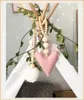 Decoratieve beeldjes ins style tent decoratie houten kralen touw met hangende kinderen kamer kinder kledingwinkel gedecoreerd huisvaartuig