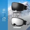 Свина Maxdeer Ski Goggles for Kids Snow Goggles Антифог водонепроницаемые лыжные стаканы Дети Двойной прола