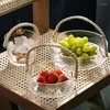 Placas leves cesta de frutas de luxo