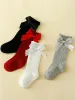 Leggings 4pairs Babymeisjes Bow Decor Antimosquito Socks