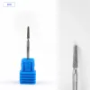 Bits Left Hander Milling Cutter Ceramic Nail Drill Bits Rotary Electric Files Tools High Wear Resistance Manicure Machine Accessories