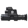 Kameror Taktisk Starlight IR Night Vision Scope Monocular Clip on Attachment Lägg till med 1080p videoinspelning och fototakning