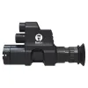 Cameras Tactical Starlight Ir Night Vision Scope Clip monoculaire sur l'attachement Ajouter avec l'enregistrement vidéo 1080p et la prise de photos