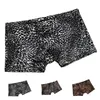 Underpants Men Leopard Print Mutandine biancheria intima briefs boxer a bassa vita sensuali per lingerie comode mutande comode