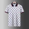 2024 Nuovo Designer Maglietta maschile Nuova piega di cotone Resistente T-shirt traspirante in lana in fase commerciale Stampa casual Stampa casual Polo Short Short Short M-3xl M-3XL