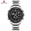 時計Naviforce 9050 Men Watches Top Brand Military Waterproof LED Digital Sport Men's Clock Male Wrist Watch Relogio Masculino
