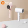 Dryer Xiaomi Mijia H101 Hair Dryer Small Size Portable Foldable 15m/s 20000rpm Powerful 50million Anion 3 Levels Adjustable Air Nozzle
