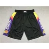 Sun Team Full Embroidered Zipper Pocket Pants Shorts