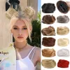 Чинтетическая когтя Claw Clip Chignon Extent Hair Bun Bunny Straight Chignon Clipin Uplino Donut Bune Friendball Accessories