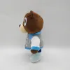 Cuscini Nuovo Kanye Teddy Bear Plush Toys Cine Sfied Animazione Soludo Dolli per la sala per la casa per il regalo di compleanno per bambini Regalo di Natale