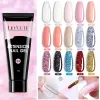 Kits LILYCUTE Extension Nail Gel Kits Acrylic Nail Art Fast Building Polygels Semi Permanent Soak Off UV Manicure Nail Art Tool Kit