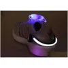 Evento de suprimentos LED Flash Outro clipe de sapato Light Up Glow in the Dark for Party Dancing Skate Night Running Safty Gear Drop D Dhax4 ANCG Skatg Runng Hax4