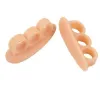 Trattamento 1PAIR silicone gel gel martellino correttore piastro di punta per le dita del piede di punta del piede di supporto per il gel di supporto per gel