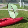ボート折りたたむカヤックボート風力帆パドルボードセーリングカヌーボート風力窓サーフィン風パドルカヤックドリフトダウンウィンドセール