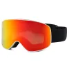Gafas de doble capa lentes antigiporta gafas gafas a prueba de viento gafas de esquí de esquí de nieve alpina esquí de snowboard gafas