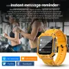 Guarda Lokmat Ocean Pro Smart Watch Watch Monitoraggio Smart Notification Smart Watch Men compatibile con iOS e Android