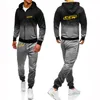 Men's Tracksuits CCM 2024 Spring Autumn Hoodies Sweatpant Sets Harajuku Jackets USSR Russia Sports Comfortable Gradient Suits