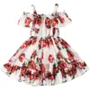 Toddler Baby Girls Summer Dress Princess Floral Dress Beachwear Sundress Skirt Little Girl Clothes