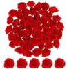 Decorative Flowers Wedding Decoration Rose Head 4cm Flower Artificial Bulk Fake Camellia Buds