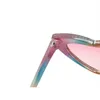 선글라스 프레임 어린이 컬러 심장 모양 선글라스 소년 소녀 소녀 소녀 고급 브랜드 디자인 패션 UV400 안경을위한 트렌디 한 태양 안경